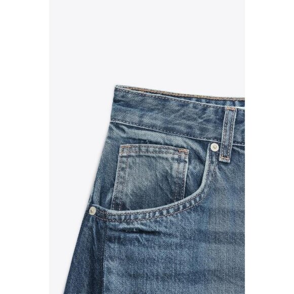 ZARA TRF OVERSIZE BALLOON HIGH-WAIST JEANS - Picture 9 of 9